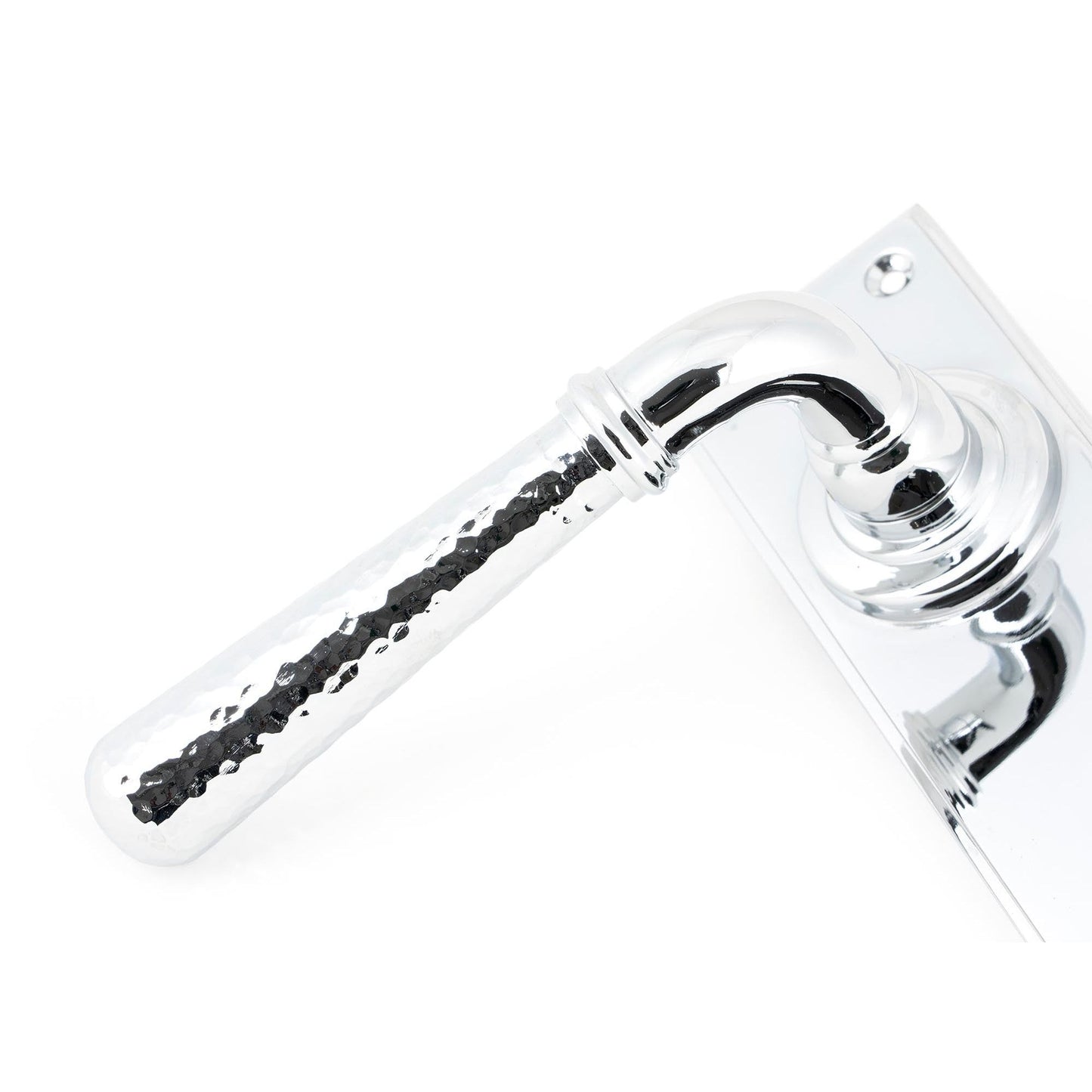 Hammered Newbury Lever Euro Lock Set