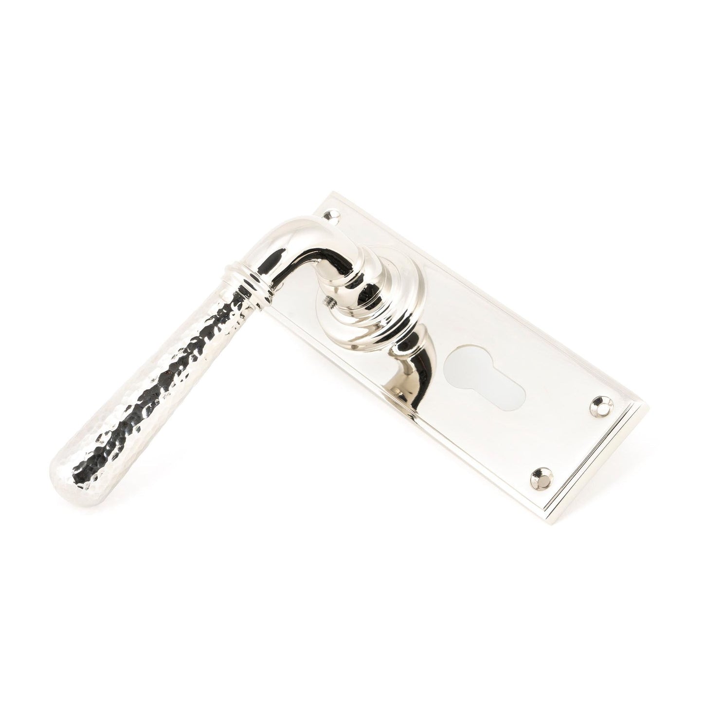 Hammered Newbury Lever Euro Lock Set