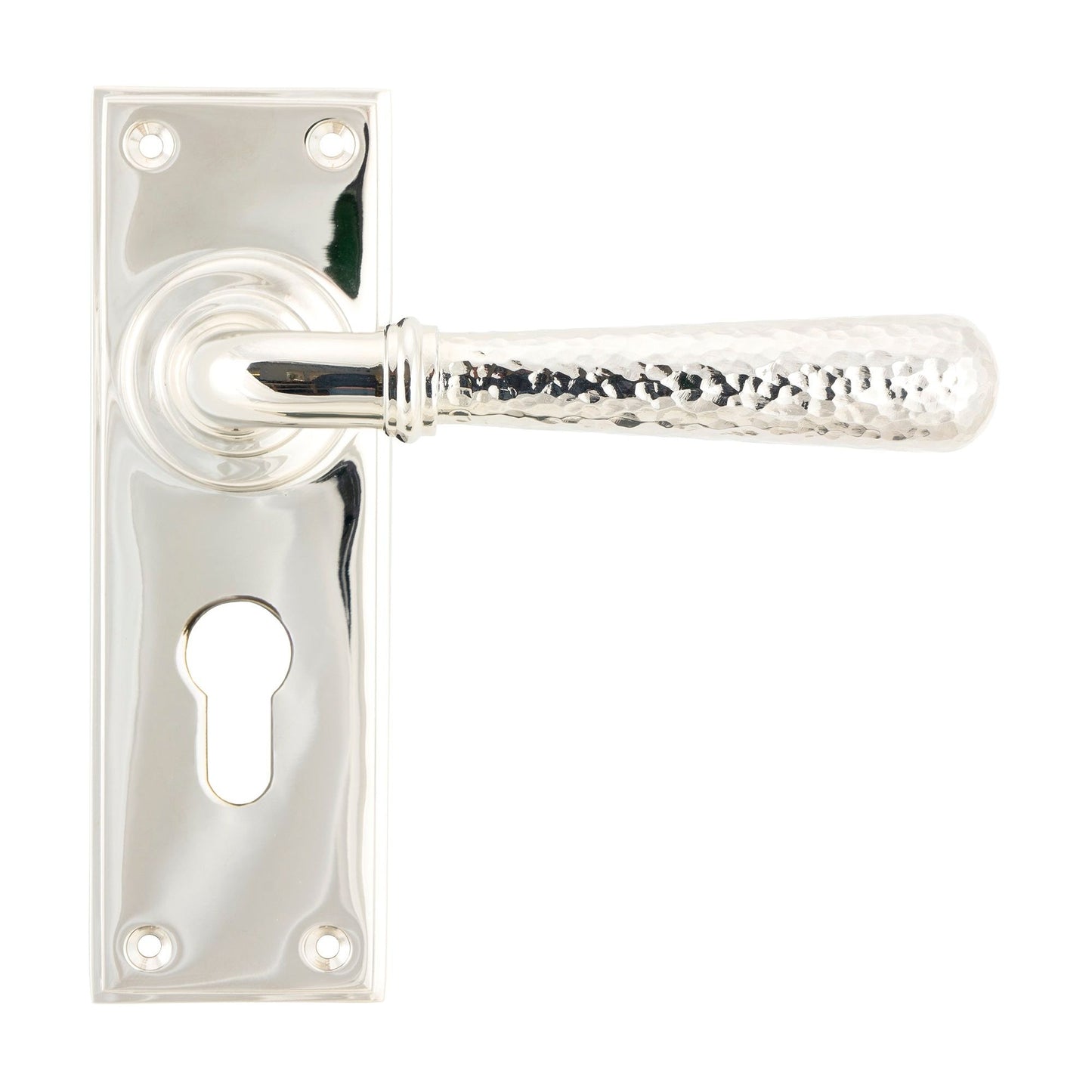 Hammered Newbury Lever Euro Lock Set