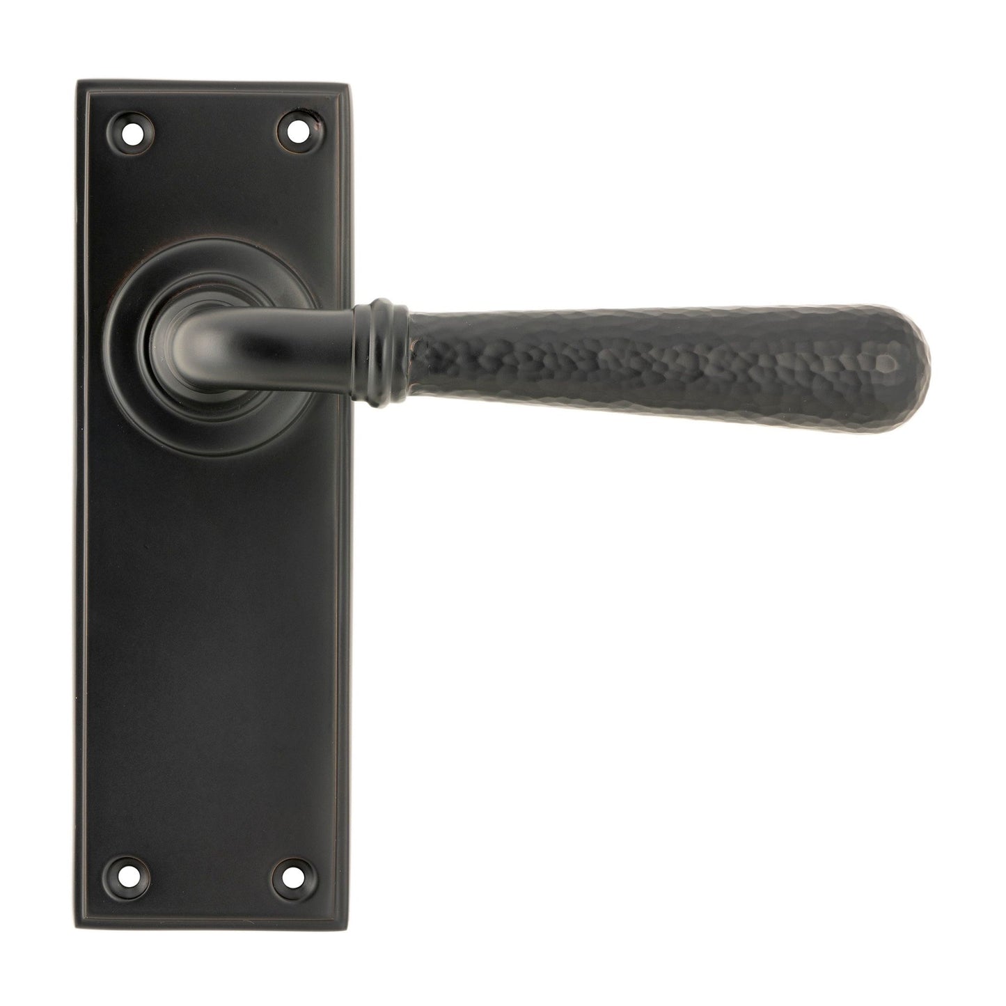 Hammered Newbury Lever Latch Set