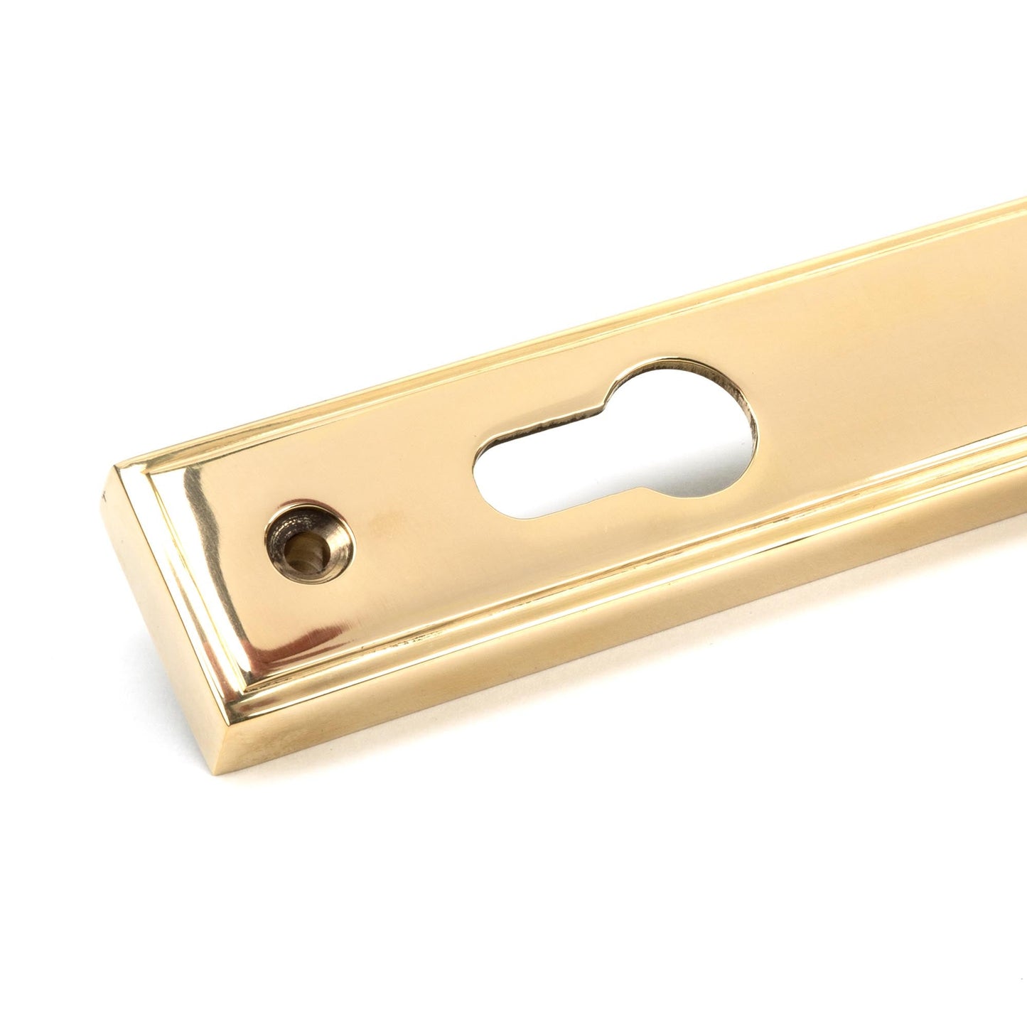 Reeded Slimline Lever Espag. Lock Set