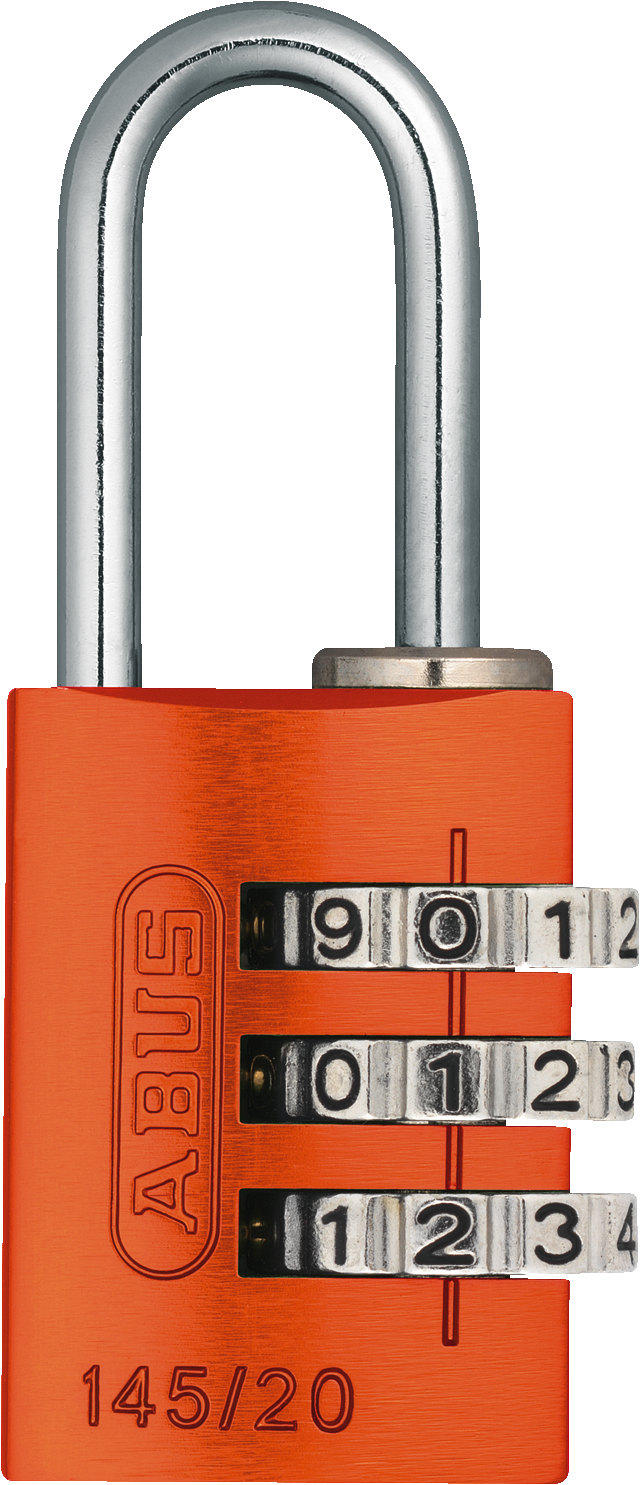 145 Series – Solid Aluminium Combination Padlock