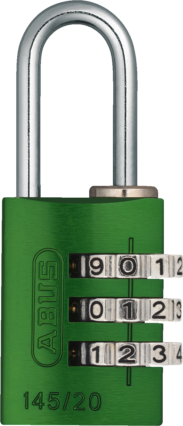 145 Series – Solid Aluminium Combination Padlock