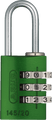 145 Series – Solid Aluminium Combination Padlock 145/20 | 3 Digit Code (Compact Size) Green Love Handles uk