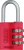 145/30 | 3 Digit Code (Standard Size) / Red