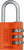 145/30 | 3 Digit Code (Standard Size) / Orange