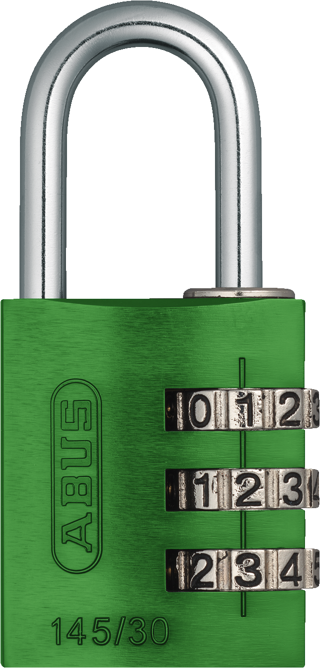 145 Series – Solid Aluminium Combination Padlock