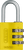 145/30 | 3 Digit Code (Standard Size) / Yellow