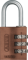 145 Series – Solid Aluminium Combination Padlock 145/30 | 3 Digit Code (Standard Size) Silver Love Handles uk