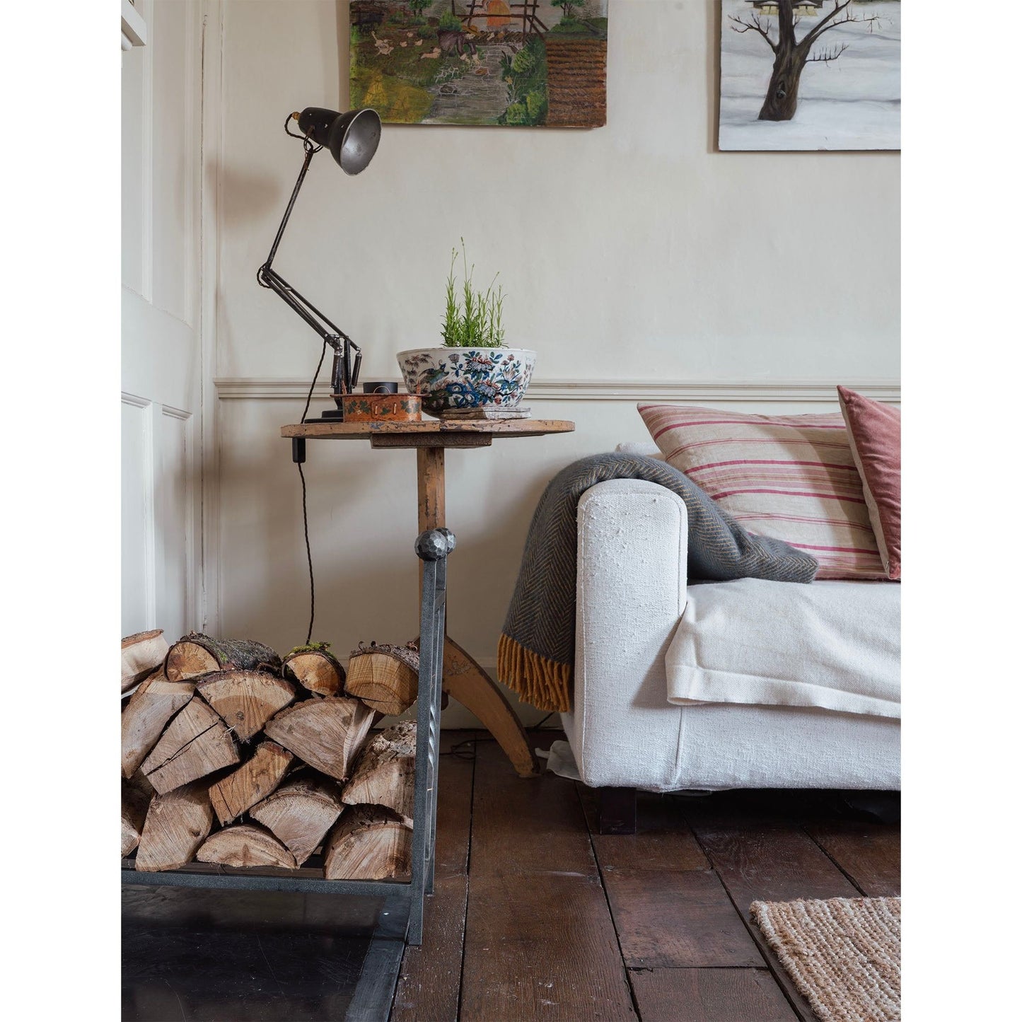 Rectangular Log Holder