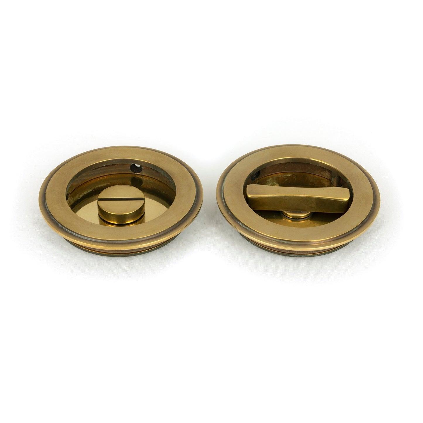 Art Deco Round Pull - Privacy Set