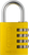 145/30 |4 Digit Code (Enhanced Security) / Yellow
