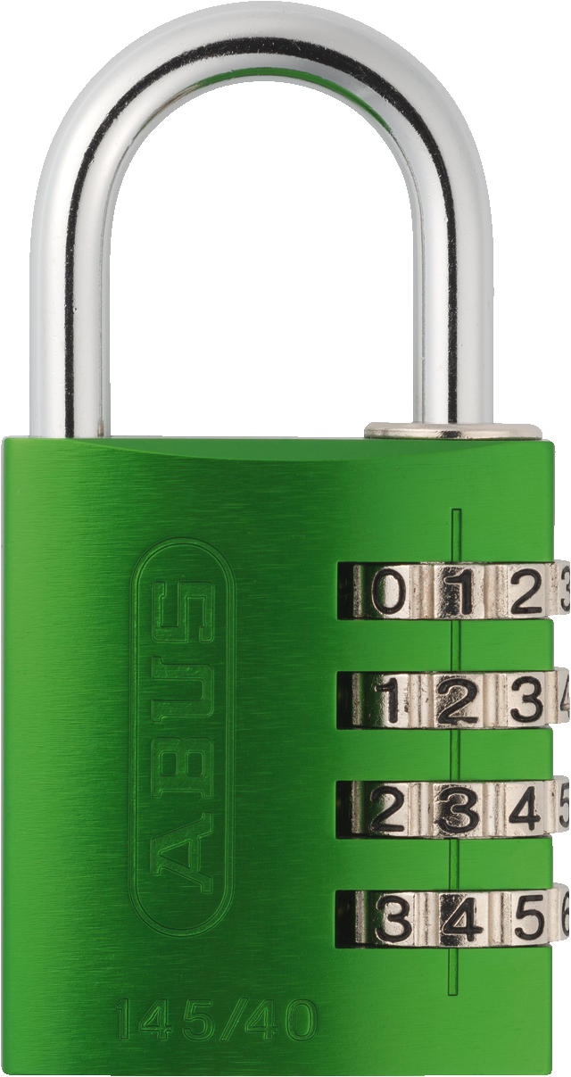 145 Series – Solid Aluminium Combination Padlock