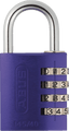 145 Series – Solid Aluminium Combination Padlock 145/30 |4 Digit Code (Enhanced Security) Purple Love Handles uk