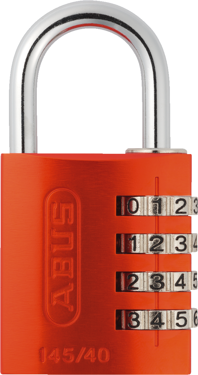 145 Series – Solid Aluminium Combination Padlock