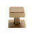 Art Deco Cabinet Knob & Backplate