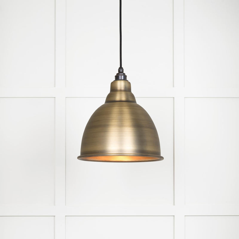 Aged Brass Brindley Pendant