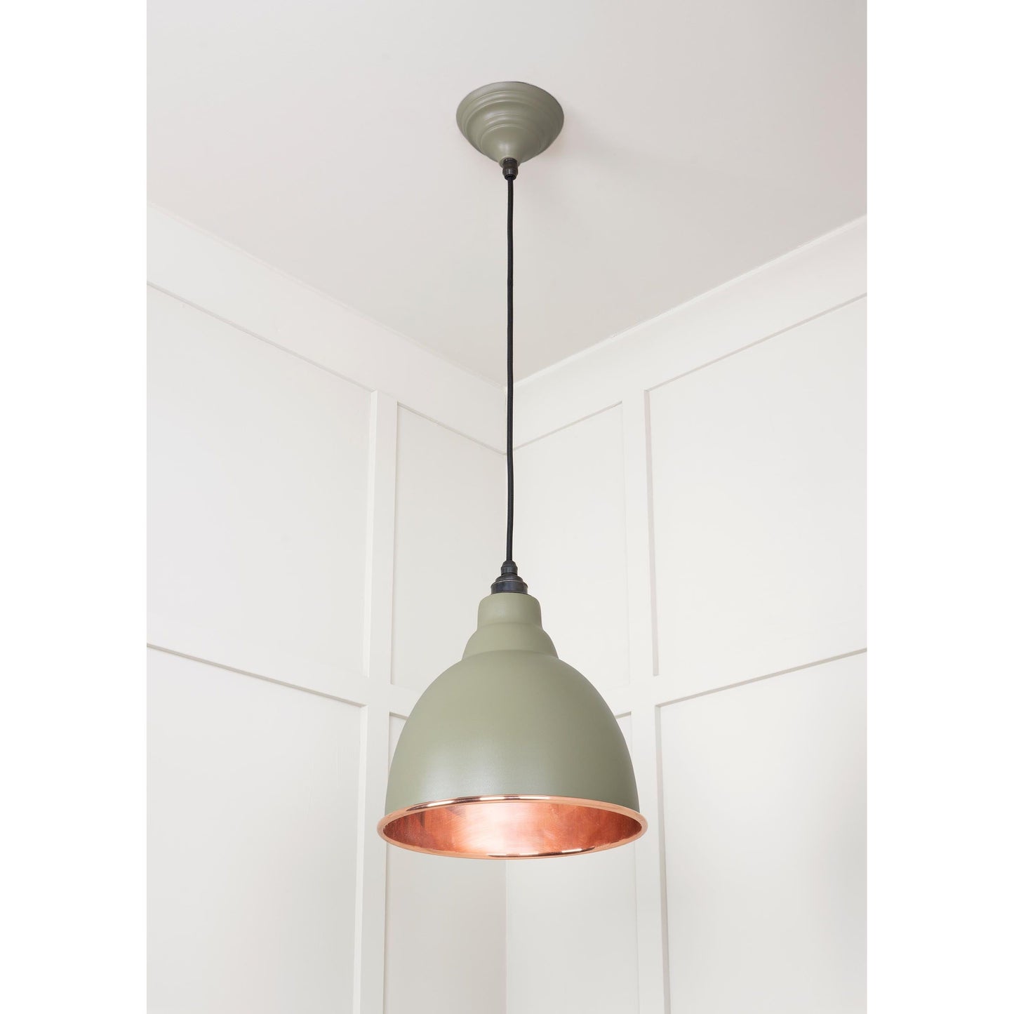 Smooth Copper Brindley Pendant