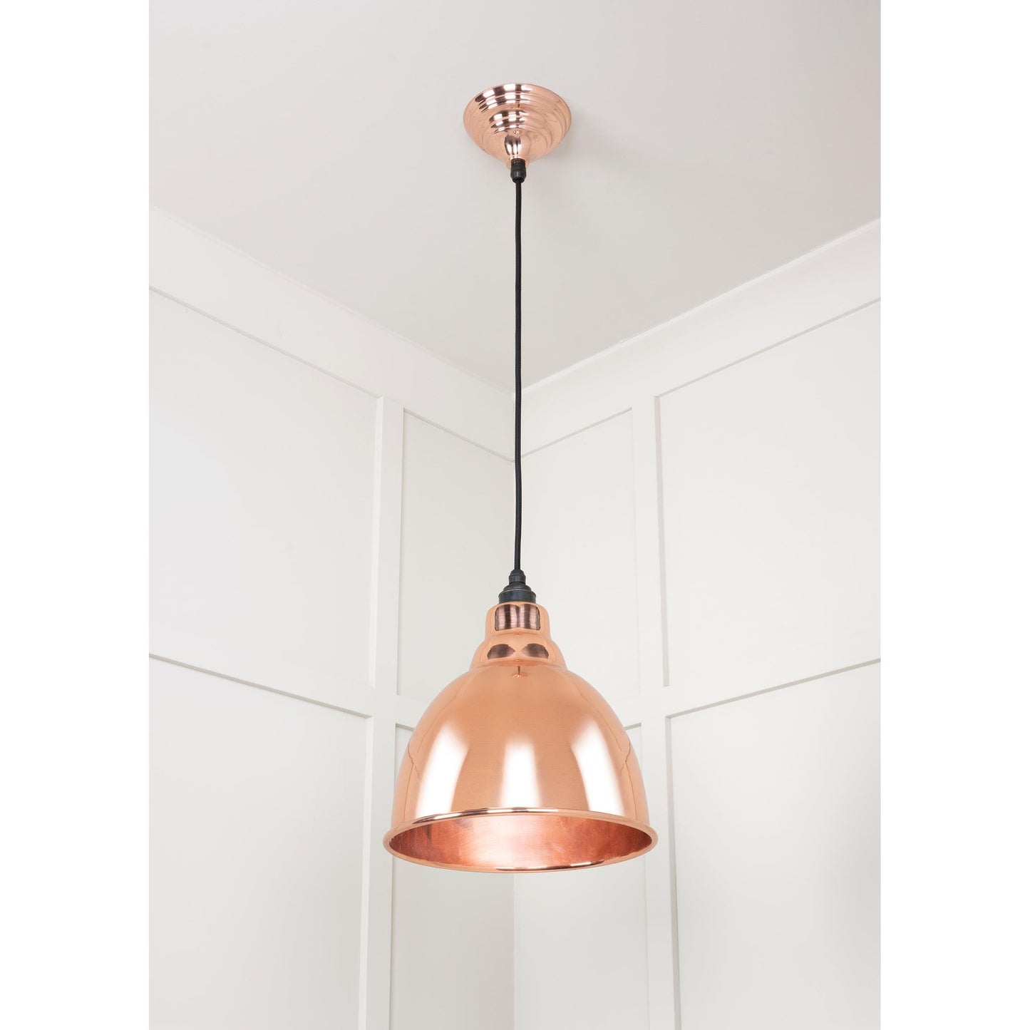 Smooth Copper Brindley Pendant