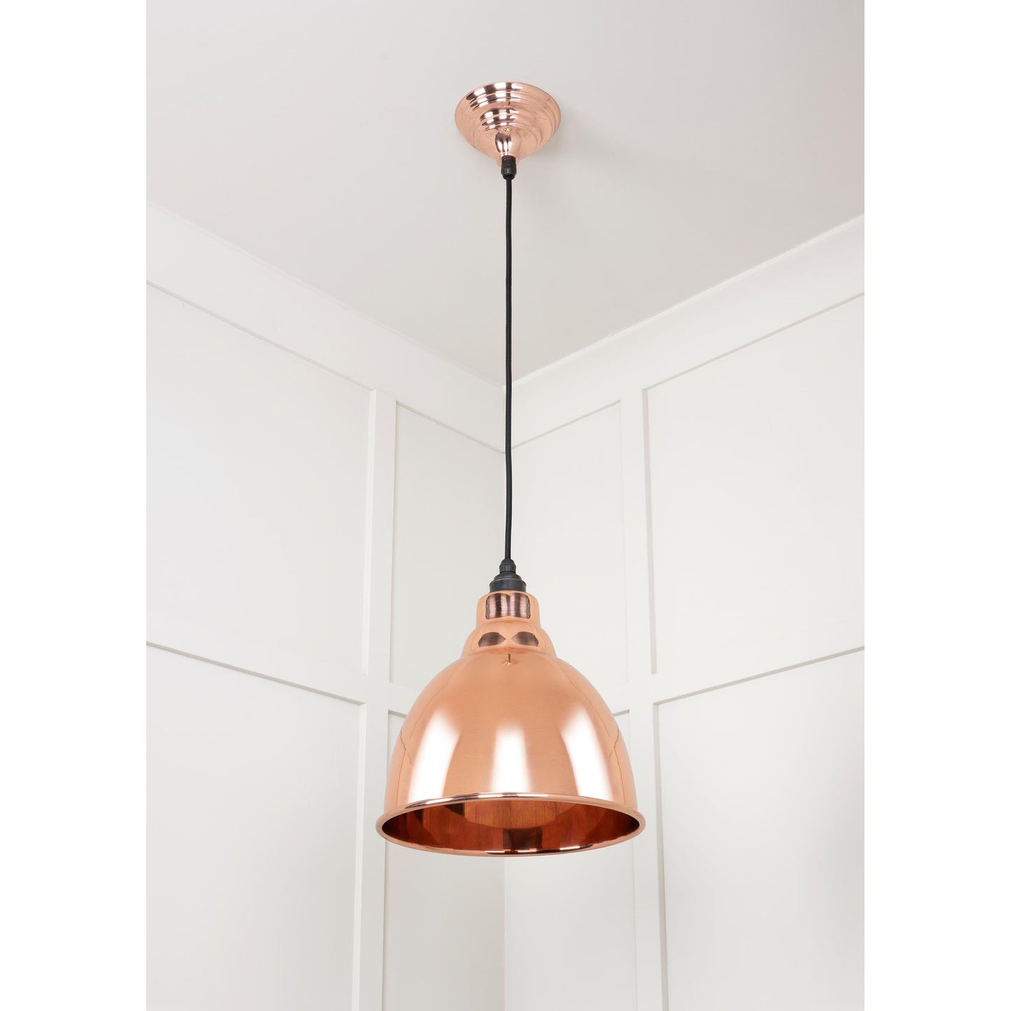 Smooth Copper Brindley Pendant