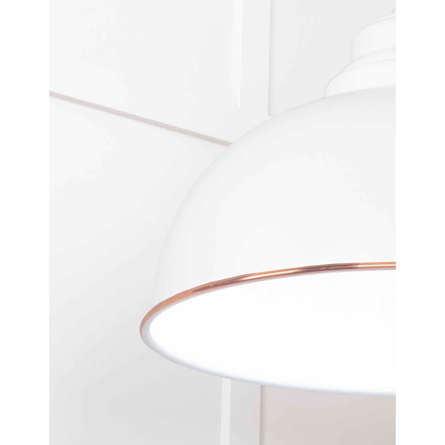 White Gloss Harborne Pendant