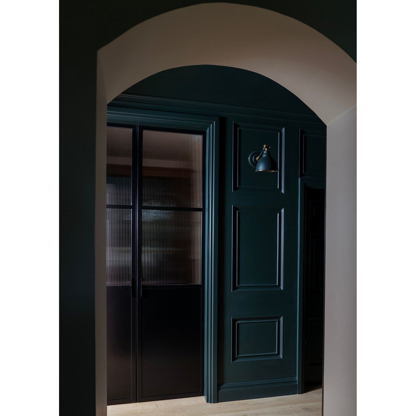 Smooth Brass Brindley Wall Light