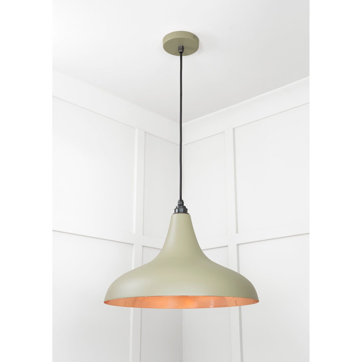 Smooth Copper Frankley Pendant