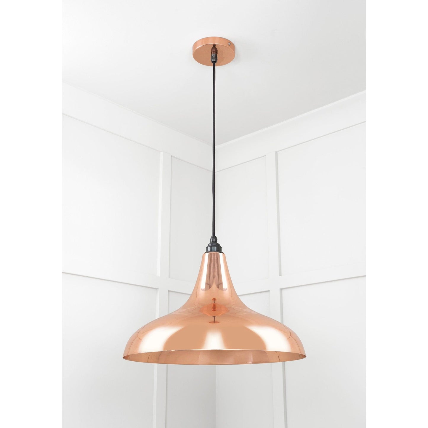 Smooth Copper Frankley Pendant