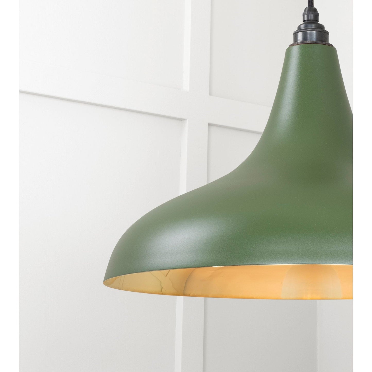 Smooth Brass Frankley Pendant