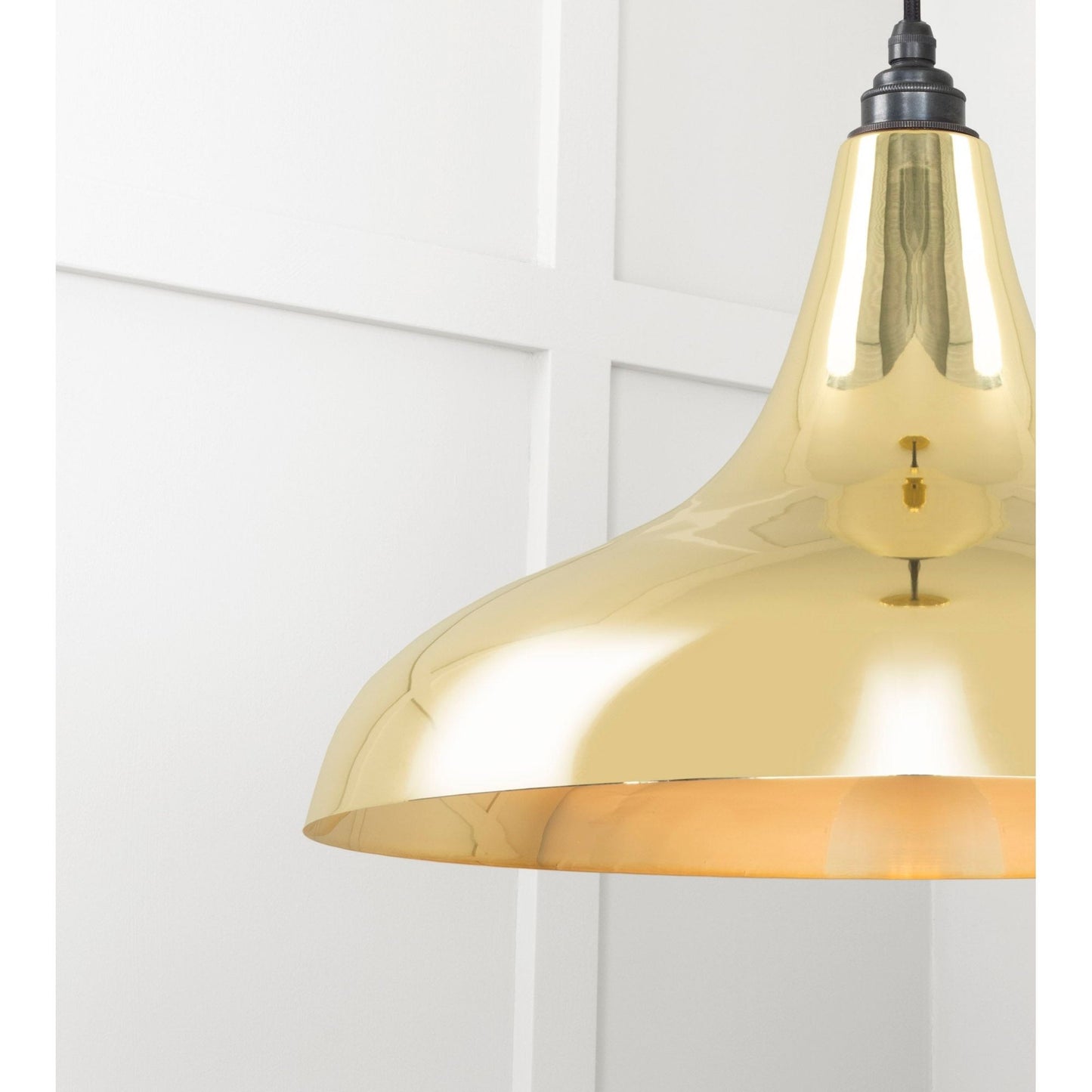Smooth Brass Frankley Pendant