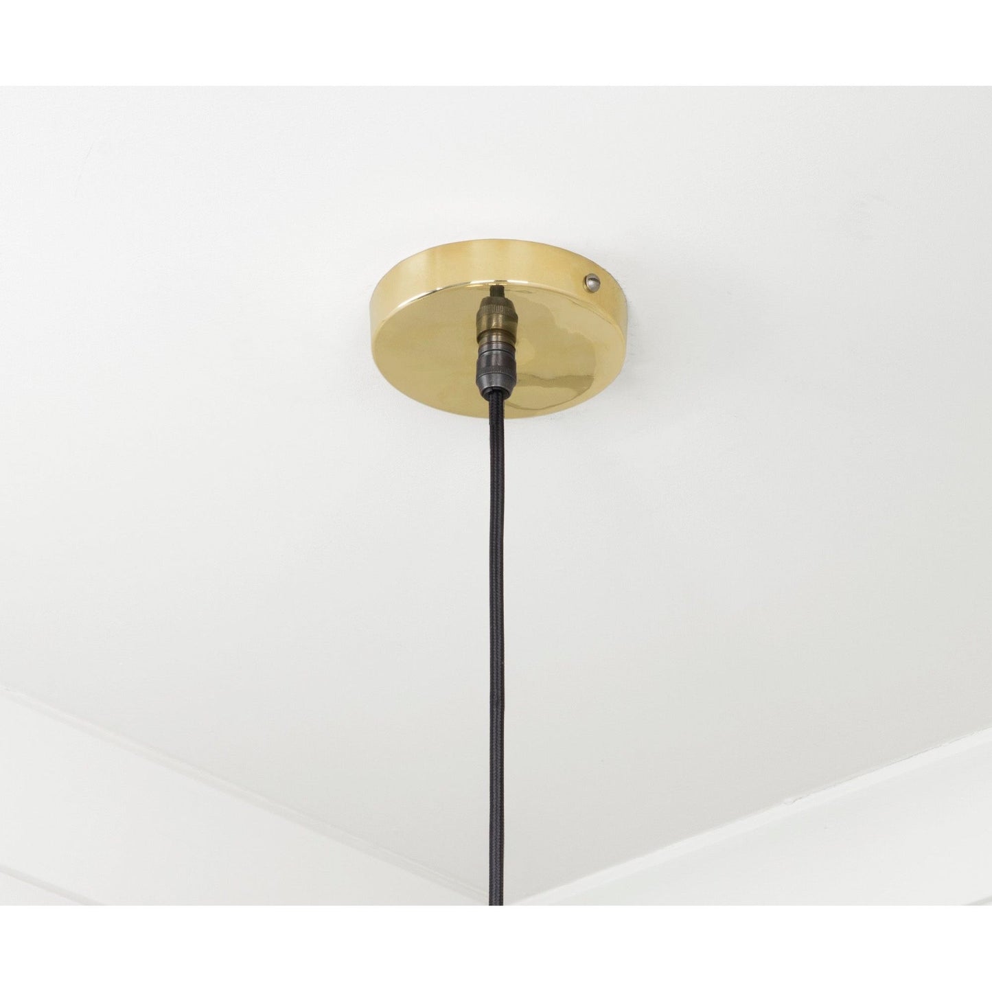 Smooth Brass Frankley Pendant