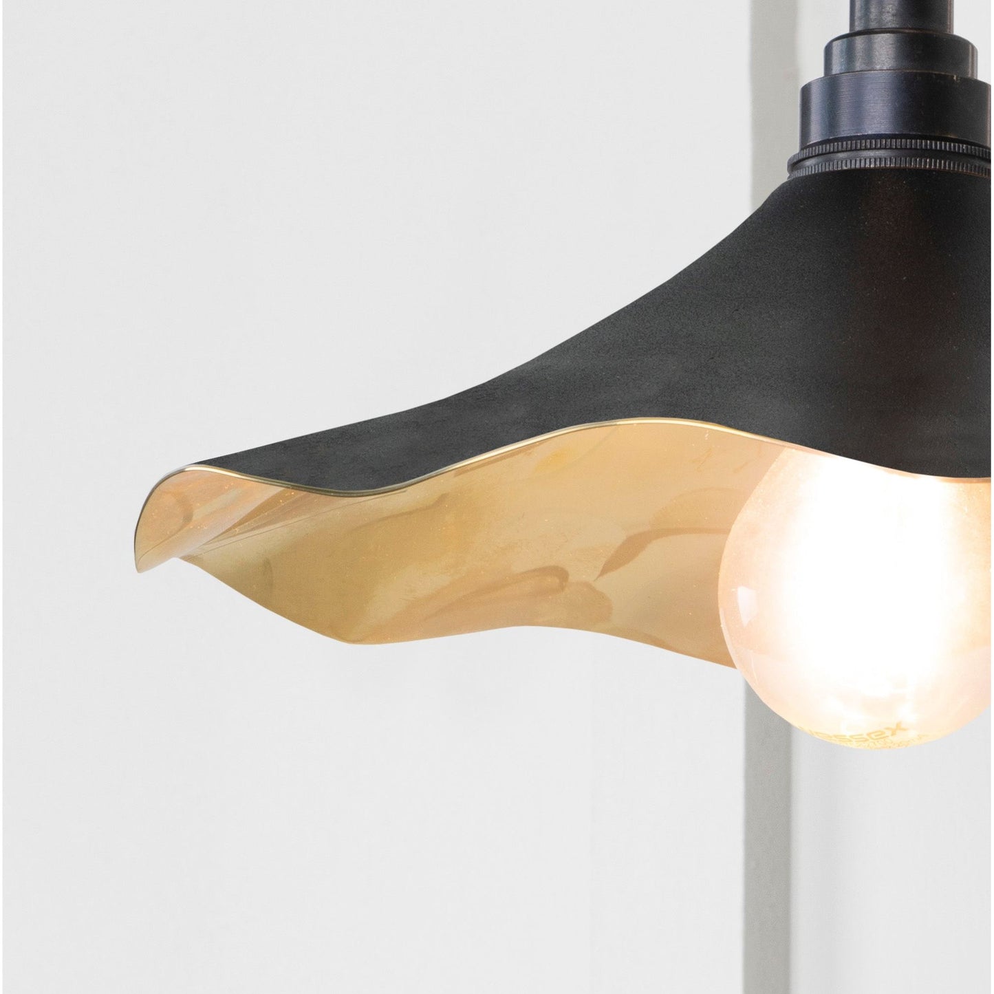 Smooth Brass Flora Wall Light