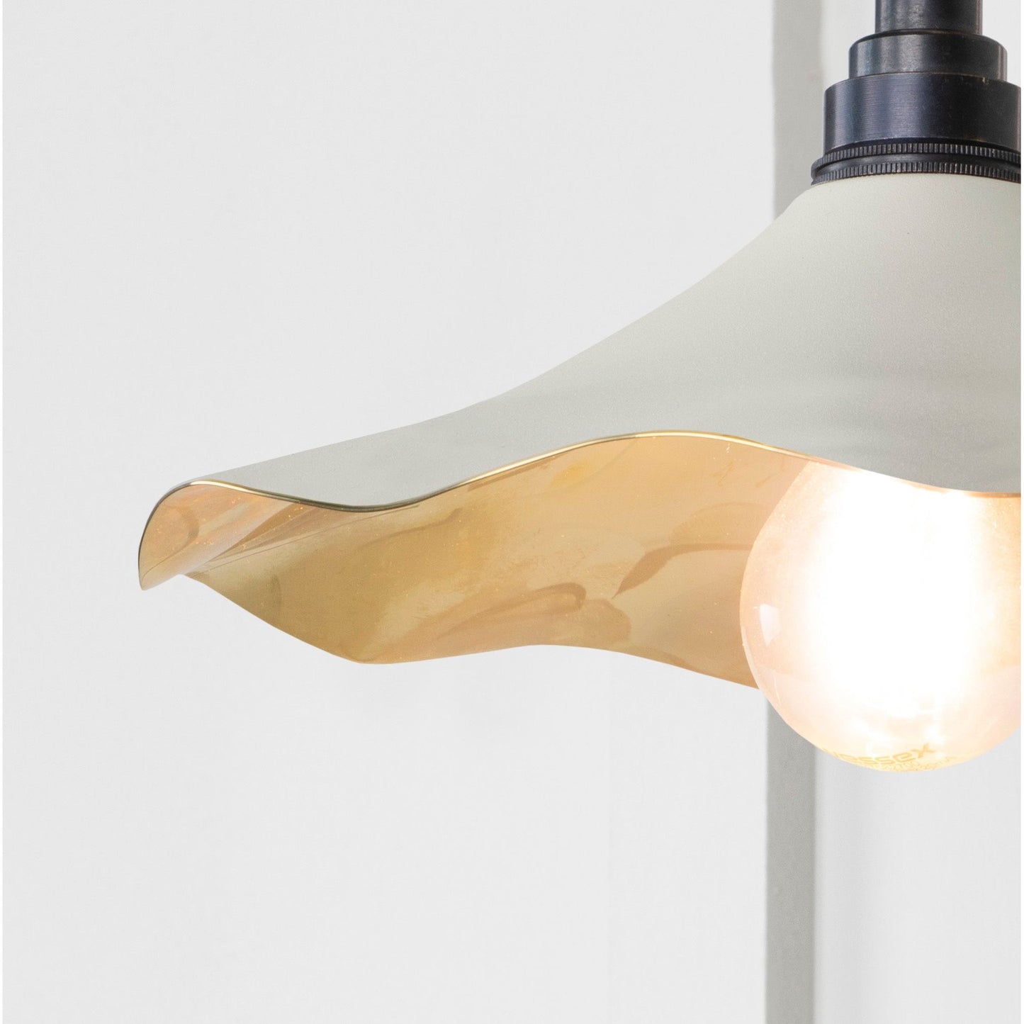 Smooth Brass Flora Wall Light