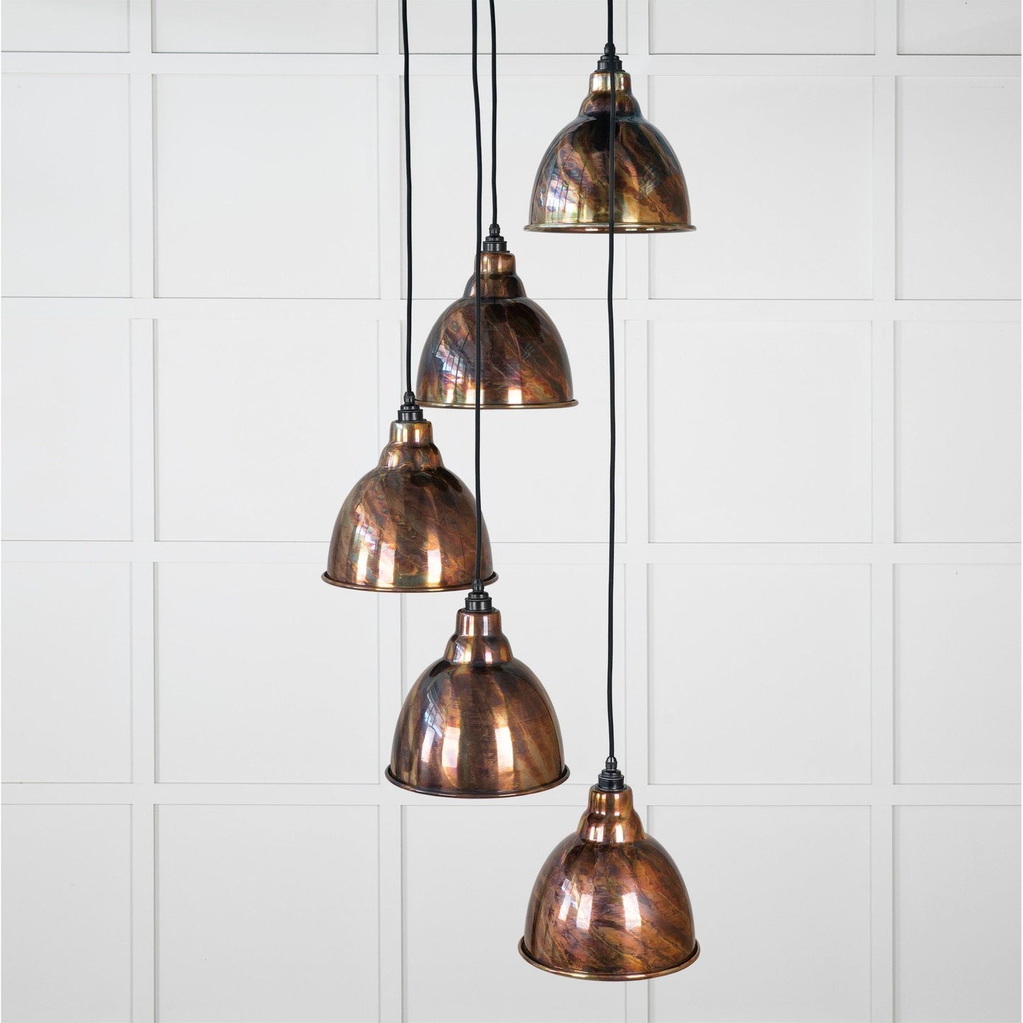 Burnished Brindley Cluster Pendant