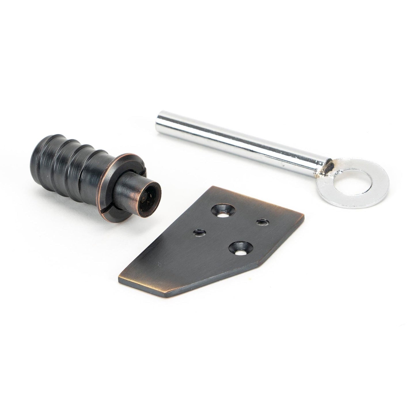 Key-Flush Sash Stop