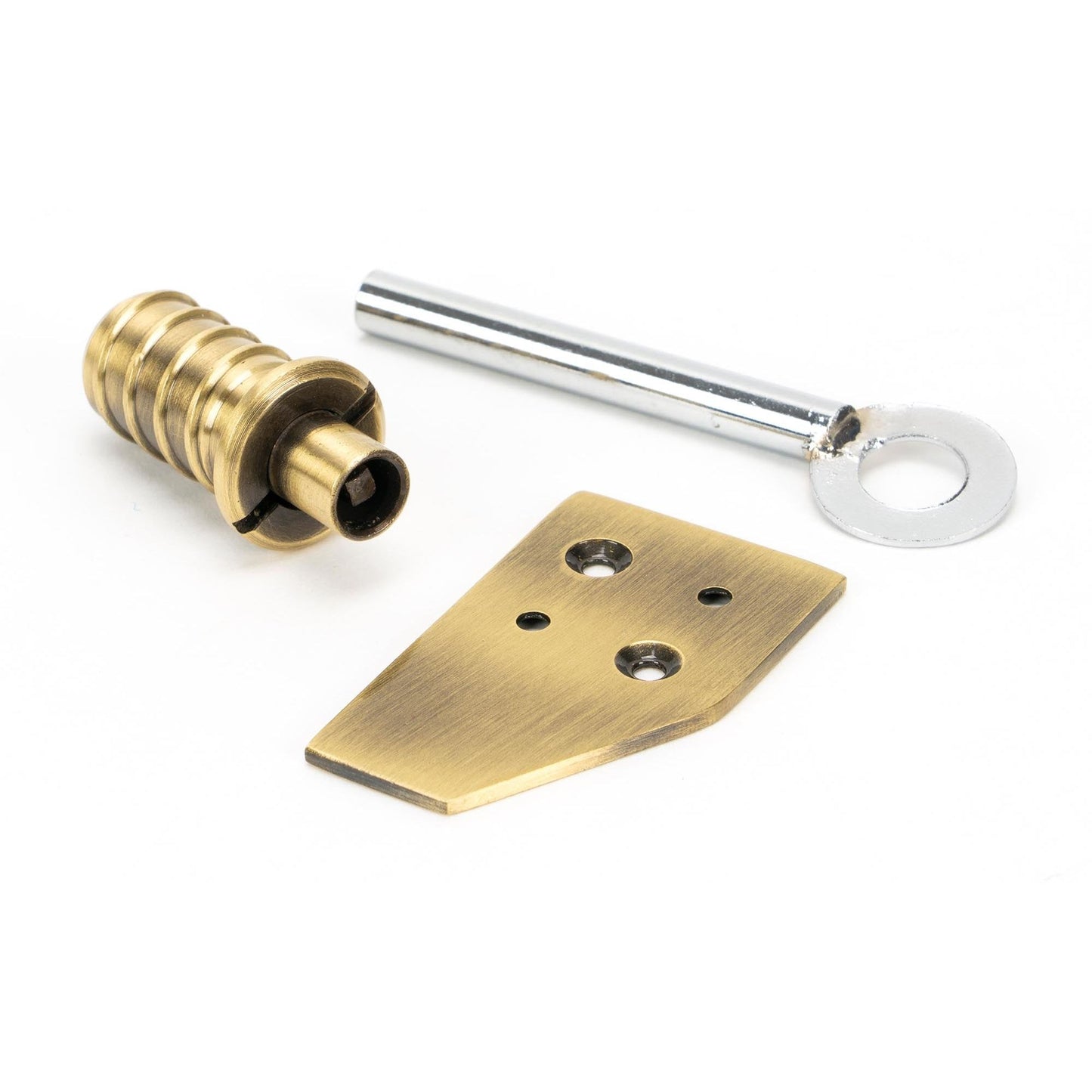 Key-Flush Sash Stop