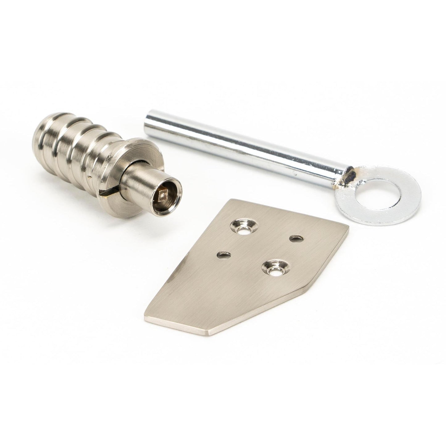 Key-Flush Sash Stop