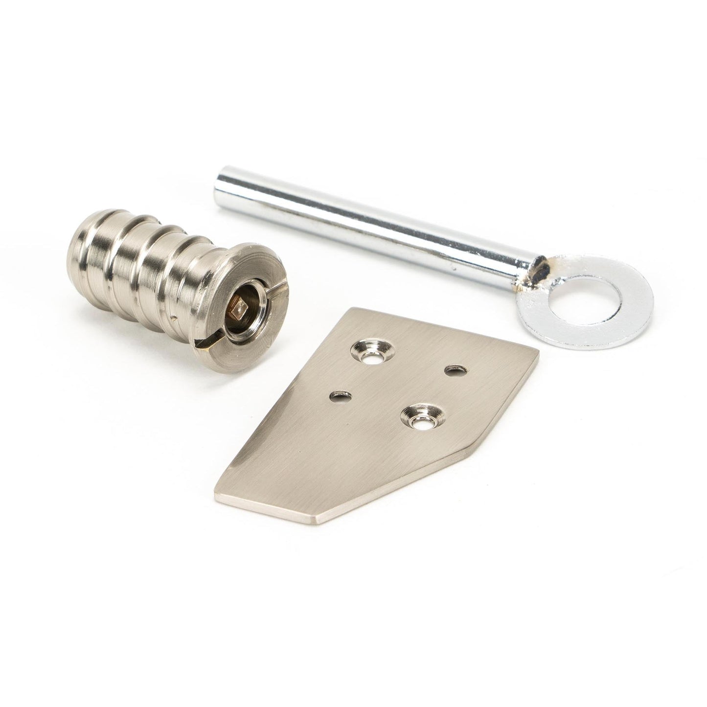 Key-Flush Sash Stop
