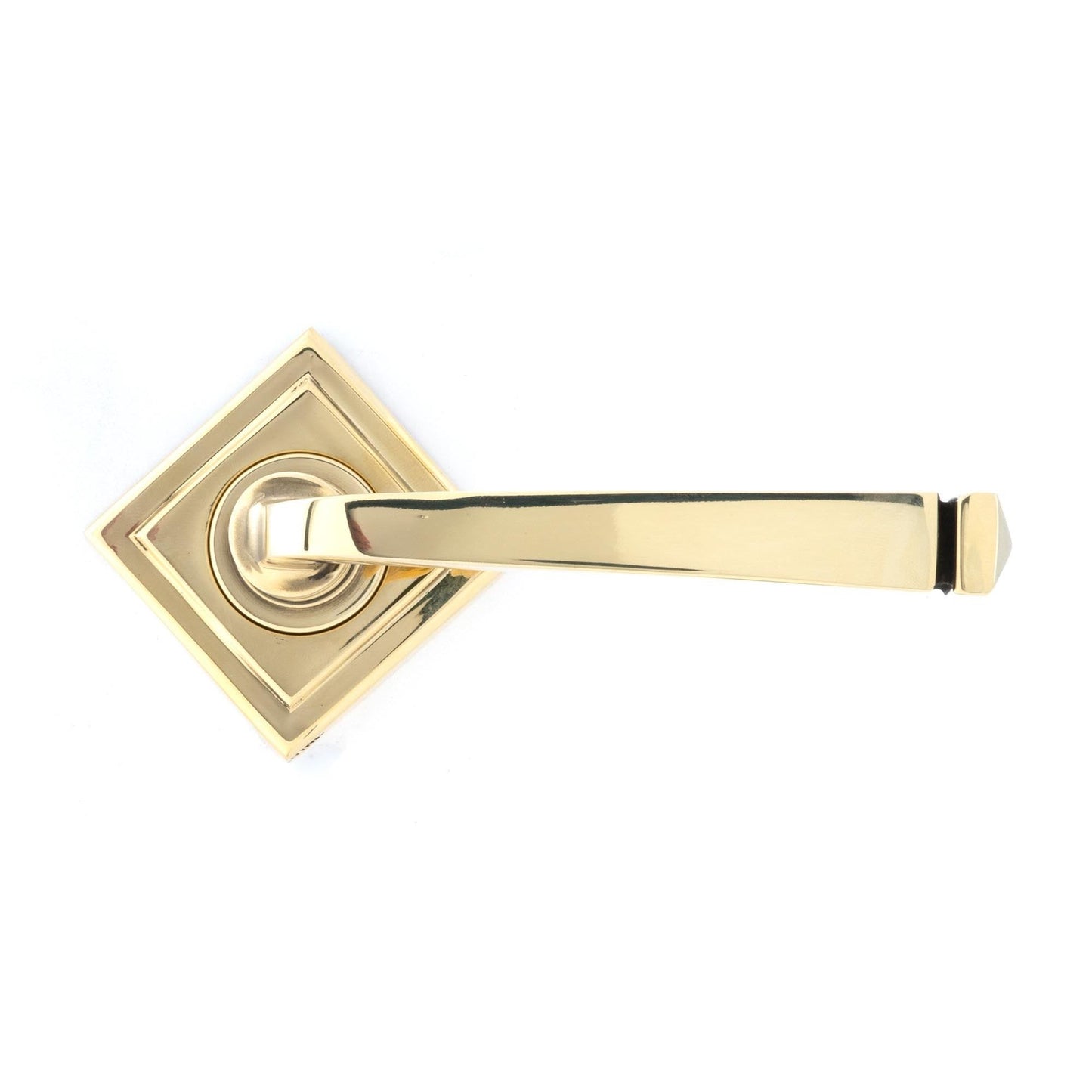 Avon Round Lever on Rose Set (Unsprung)