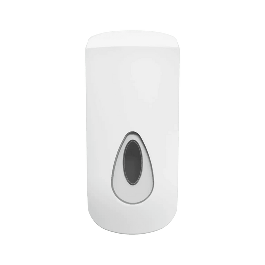 MODULAR 900ml Refillable Soap Dispenser - Pumice Pumice White – Clear Window Love Handles uk