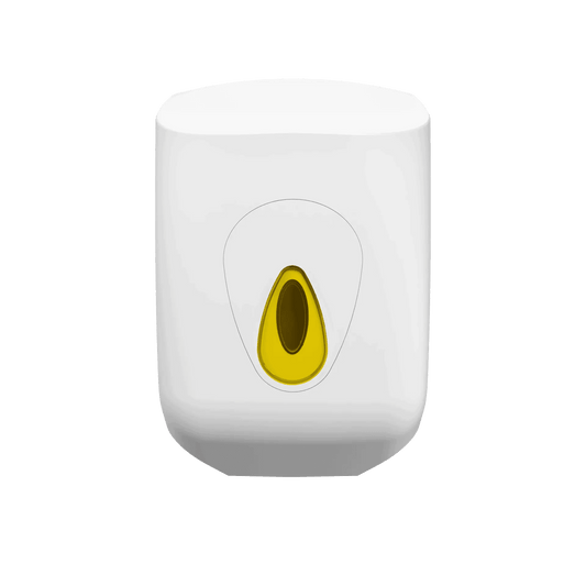 Modular Large Centrefeed Tissue Dispenser White – Yellow Window Love Handles uk