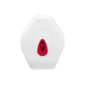 Modular Medium Jumbo 10” Tissue Dispenser White – Red Window Love Handles uk