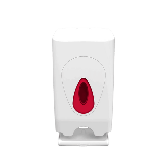 Modular Standard 2 Roll Tissue Dispenser White – Red Window Love Handles uk