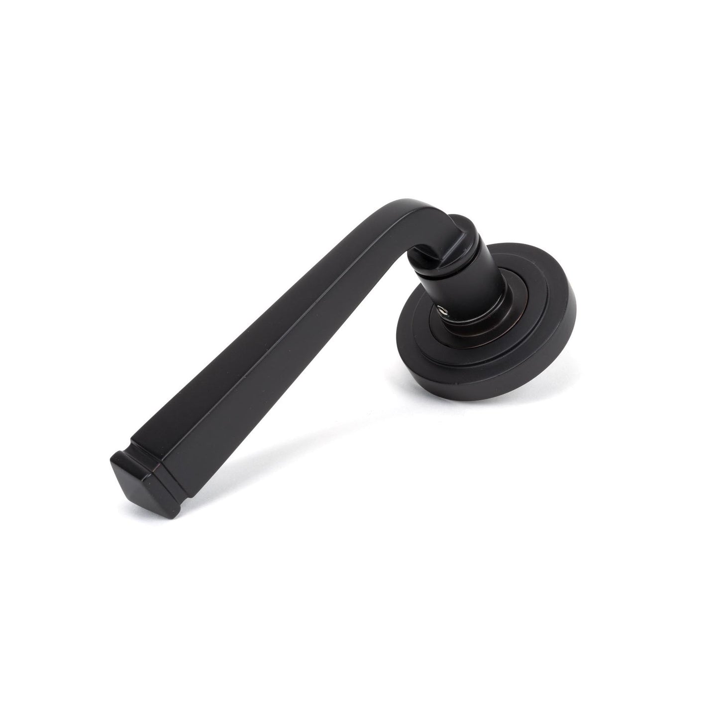 Avon Round Lever on Rose Set (Unsprung)