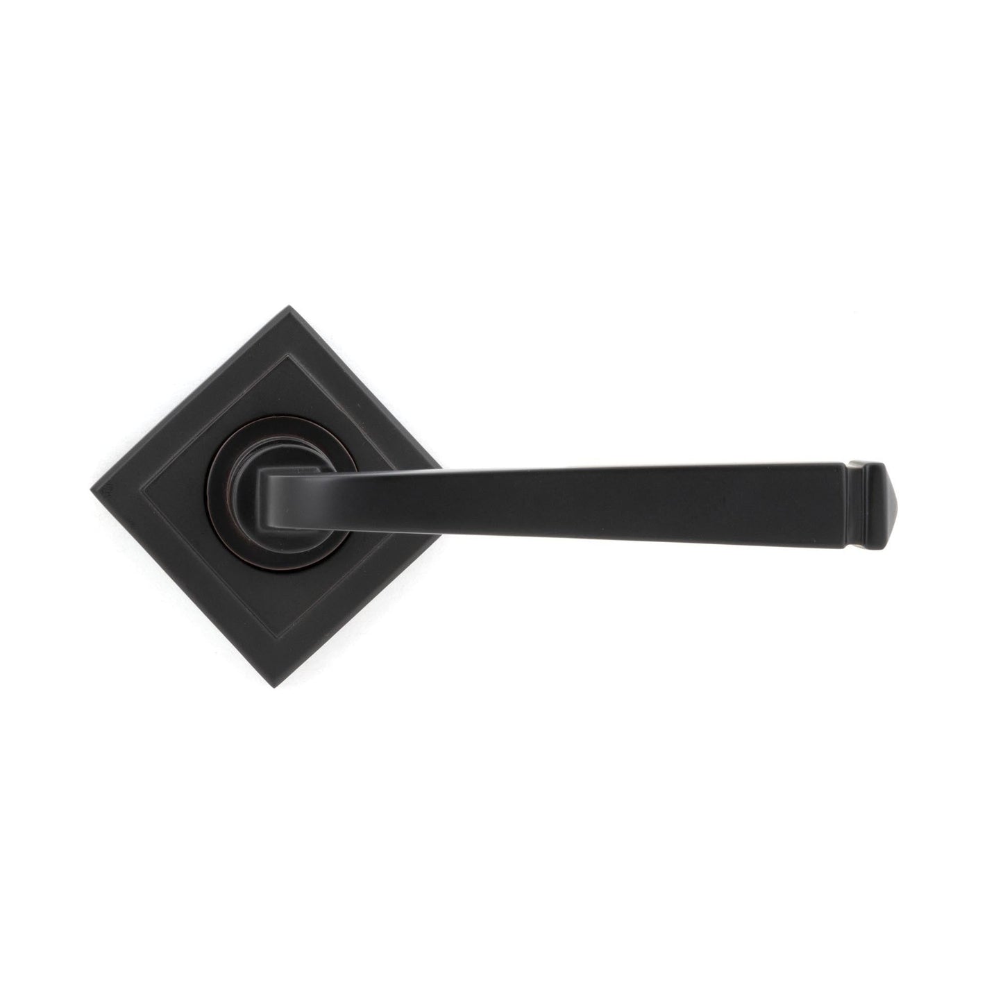 Avon Round Lever on Rose Set (Unsprung)