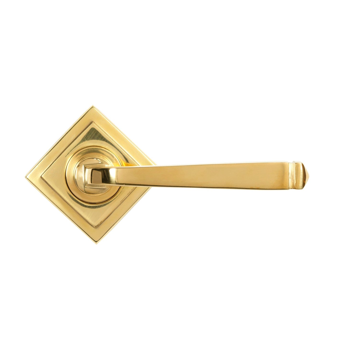 Avon Round Lever on Rose Set (Unsprung)