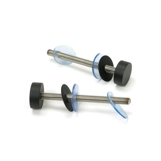 (304) 100mm Bolt Fixings for T Bar (2) - Offset