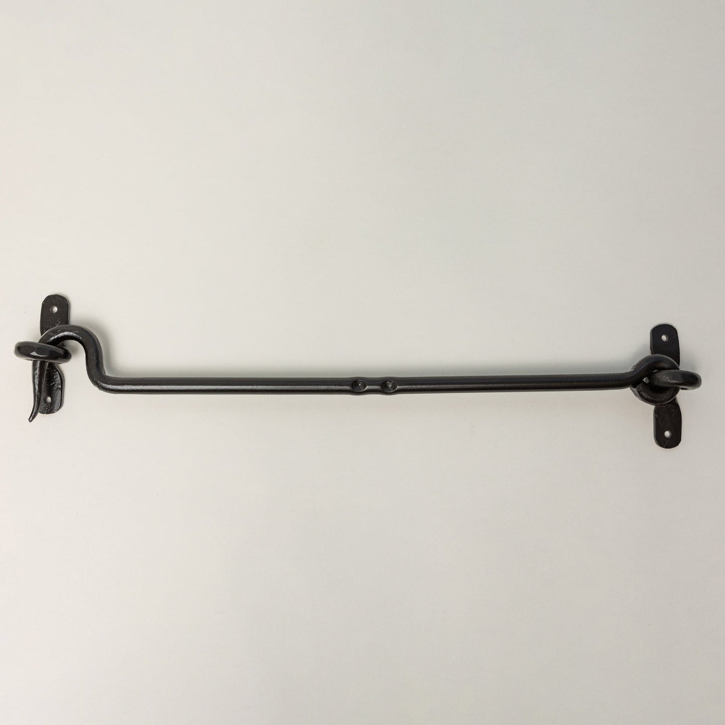 Black Cabin Hook and Eye Door Holder - 8 Sizes