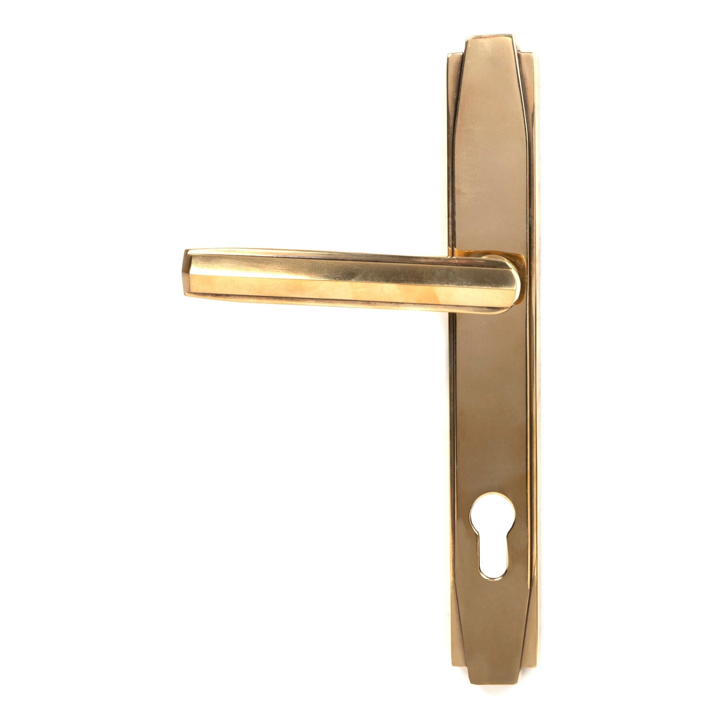Art Deco Slimline Lever Espag. Lock Set