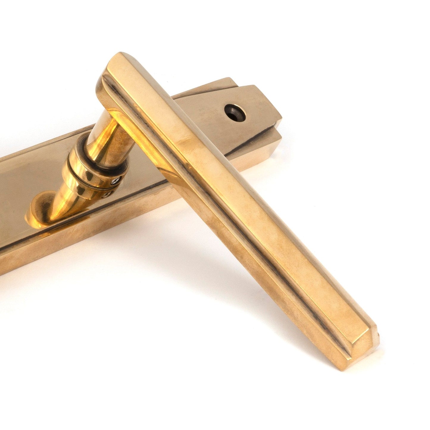 Art Deco Slimline Lever Espag. Lock Set